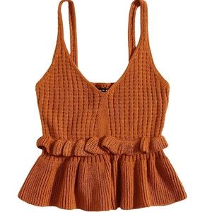 Fall fashion crop top size small